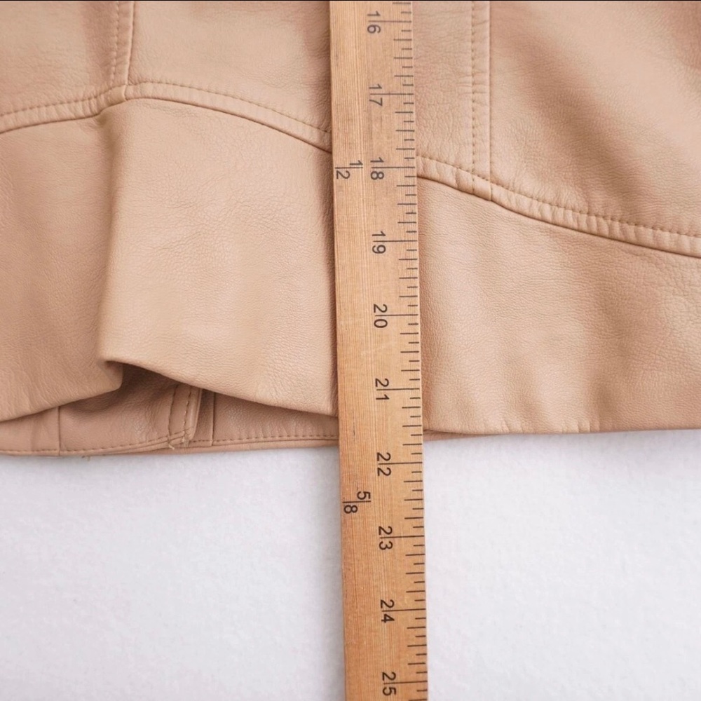 Levi's Light Brown Leather Jacket - image 5